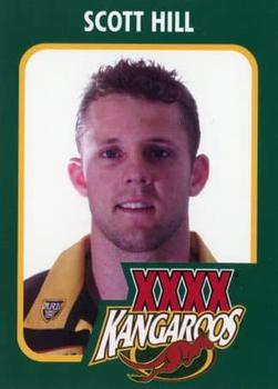 2003 XXXX Kangaroos 2000 Test Series #10 Scott Hill Front